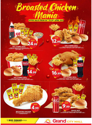 Broasted Chicken Mania - Grand City Mall