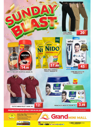 Sunday Blast - Grand Mini Mall
