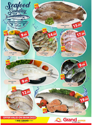Seafood Sunday - Grand Hyper Al Khail Mall