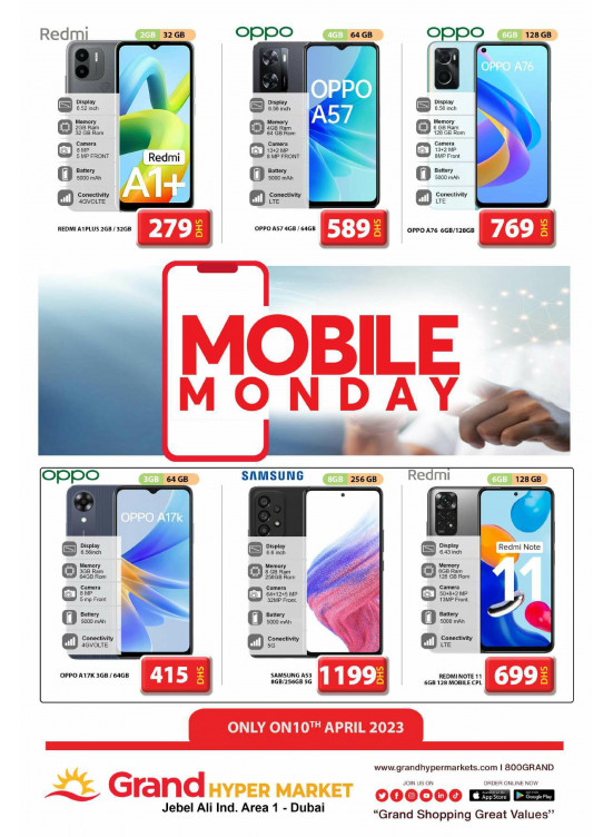 Monday Deals - Grand Hypermarket Jebel Ali