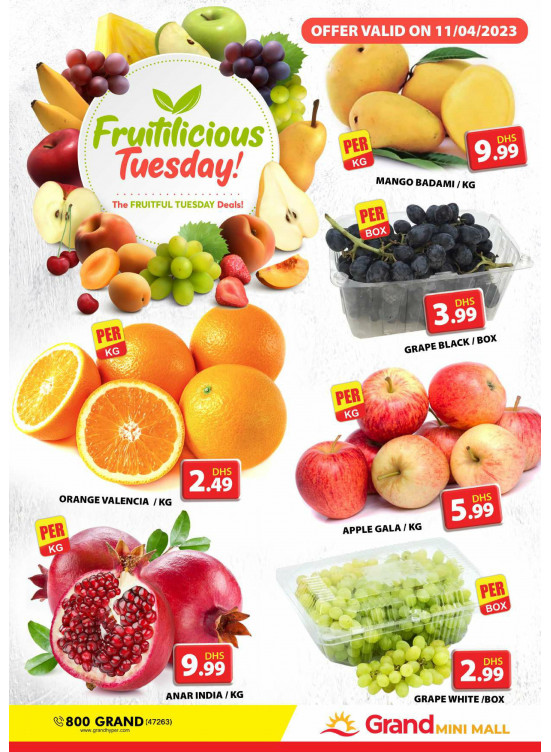Fruitilicious Tuesday - Grand Mini Mall