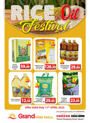 Rice & Oil Festival - Grand Mini Mall