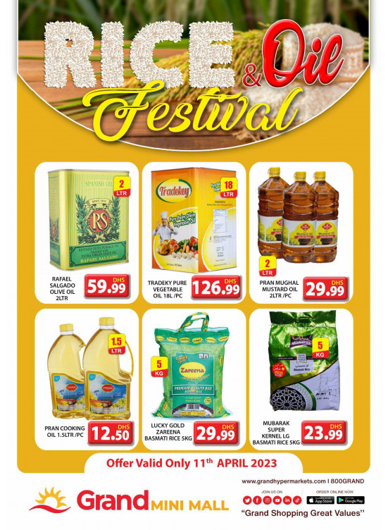 Rice & Oil Festival - Grand Mini Mall