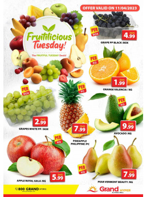 Fruitilicious Tuesday - Grand Hyper Al Khail Mall