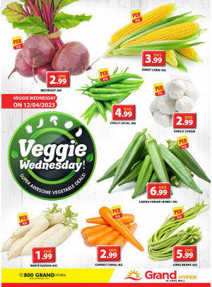 Veggie Wednesday - Grand Hyper Al khail Mall