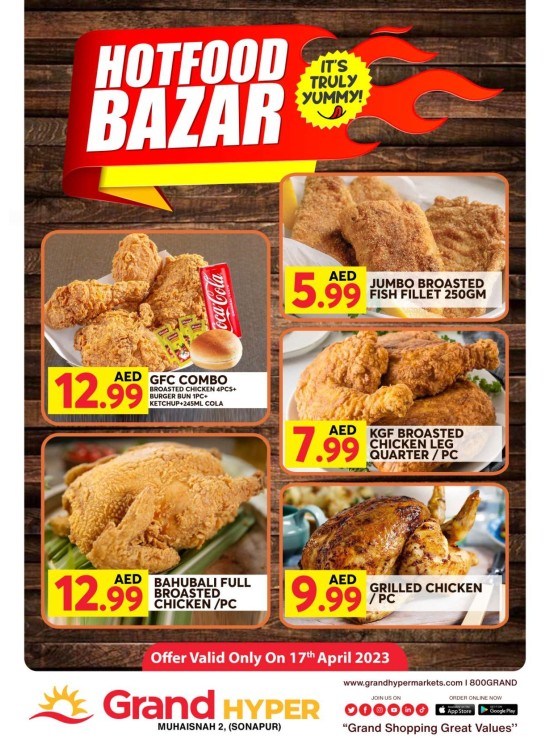 Hot Food Bazar - Grand Hyper Muhaisnah