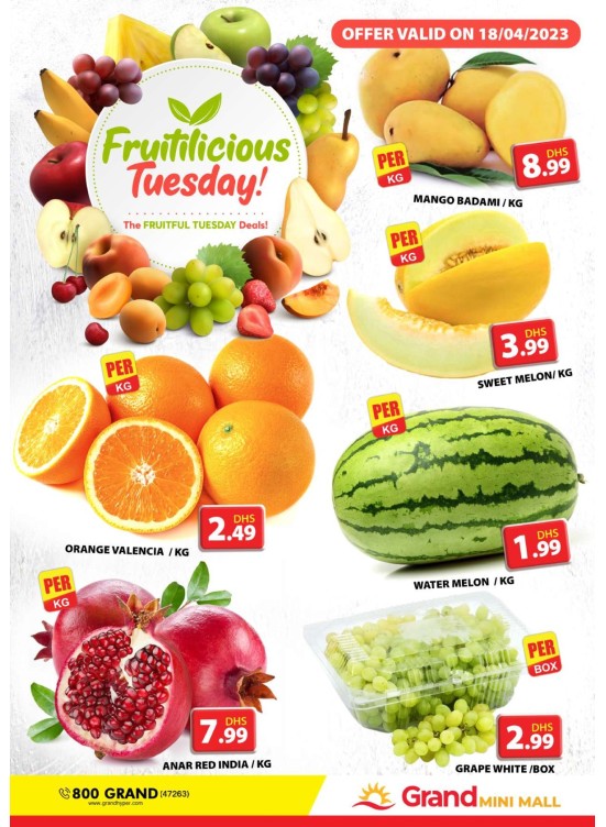 Tuesday Deals - Grand Mini Mall