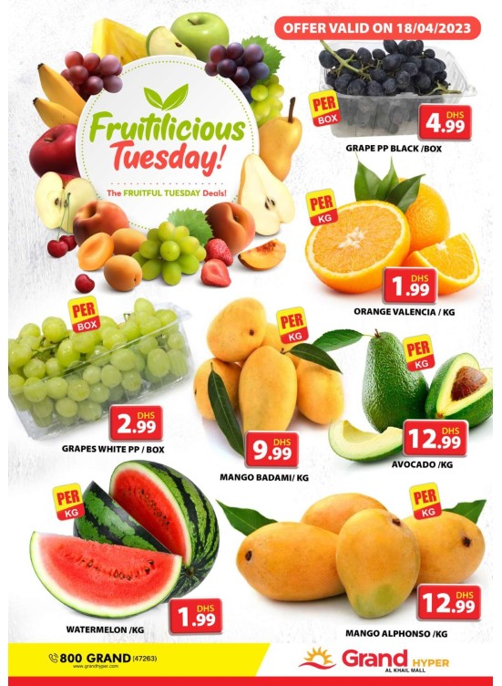 Tuesday Deals - Grand Hyper Al Khail Mall