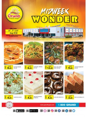 Midweek Wonder Offers - Grand Mall Sharjah