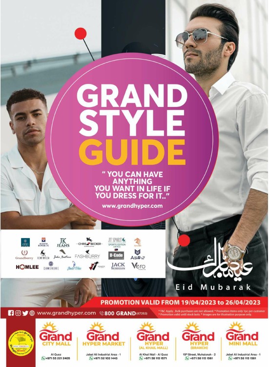 Grand Style Guide from Grand Hypermarket until 24th April - Grand ...