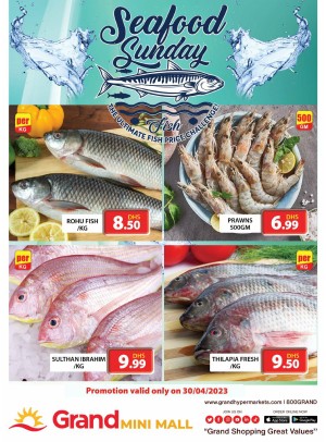 Seafood Sunday - Grand Mini Mall