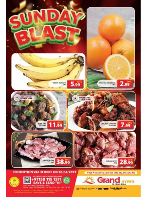 Sunday Blast - Grand Hyper Al Khail Mall