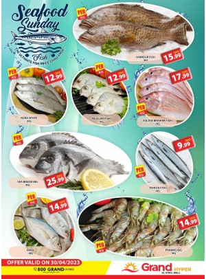 Seafood Sunday - Grand Hyper Al Khail Mall