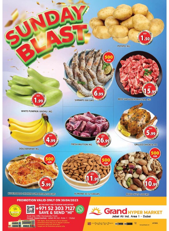 Sunday Blast - Grand Hypermarket Jebel Ali