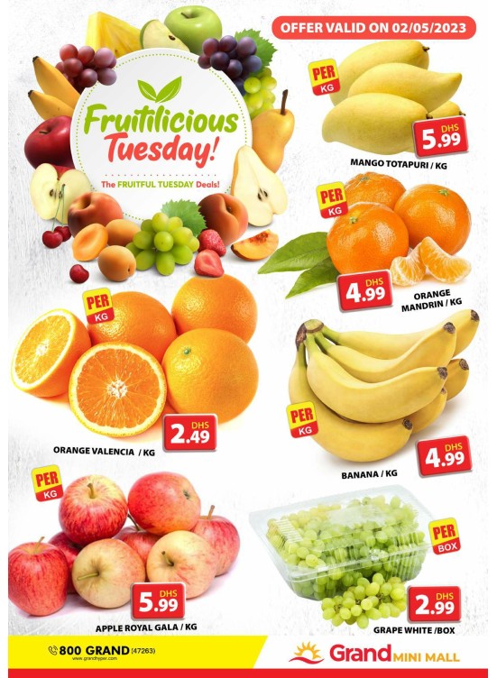Fruitilicious Tuesday - Grand Mini Mall