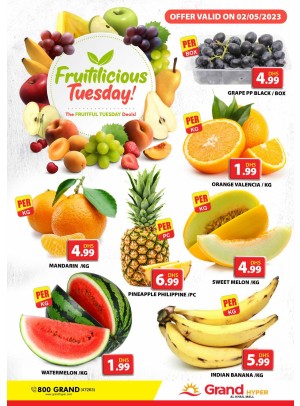 Fruitilicious Tuesday - Grand Hyper Al Khail Mall