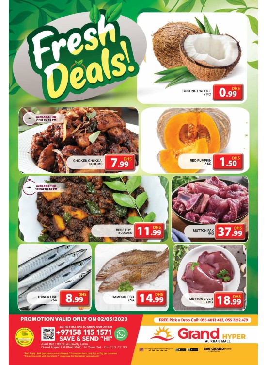 Fresh Deals - Grand Hyper Al Khail Mall