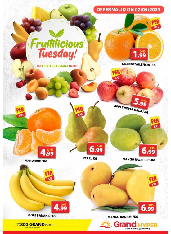 Fruitilicious Tuesday - Grand Hyper Muhaisnah