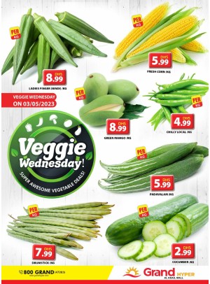 Veggie Wednesday - Grand Hyper Al khail Mall