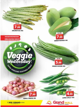 Veggie Wednesday - Grand Mall Sharjah
