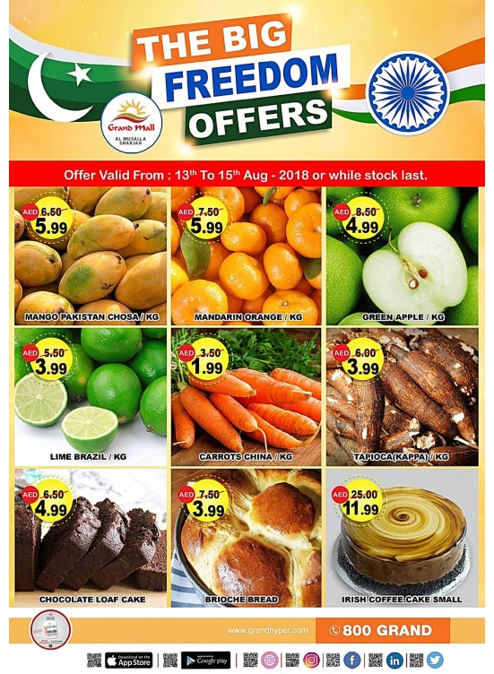 Midweek Wonder Offers - Grand Mall Sharjah