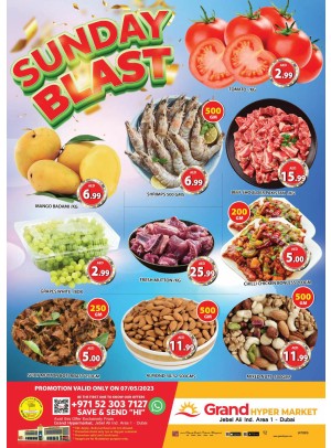 Sunday Blast - Grand Hypermarket Jebel Ali