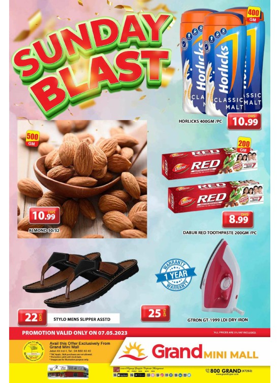 Sunday Blast - Grand Mini Mall