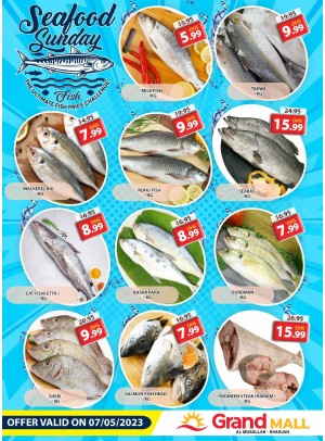 Seafood Sunday - Grand Mall Sharjah