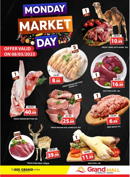 Meat Monday - Grand Mall Sharjah
