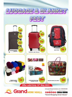 Luggage & Blanket Fest - Grand Mini Mall