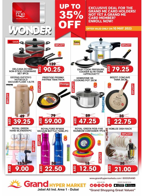 Wonder Deals - Grand Hypermarket Jebel Ali