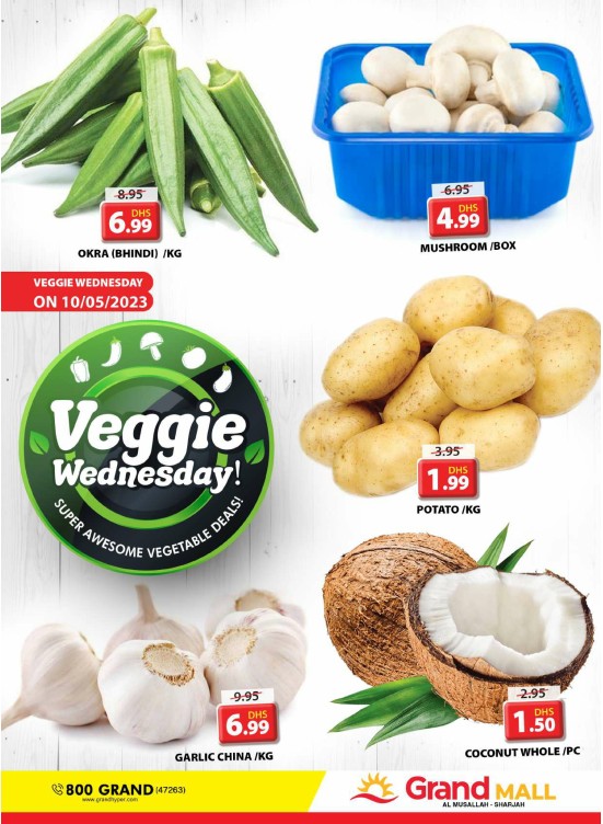 Veggie Wednesday - Grand Mall Sharjah