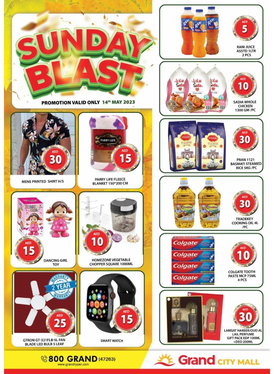 Sunday Blast - Grand City Mall
