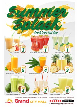 Summer Deals - Grand City Mall