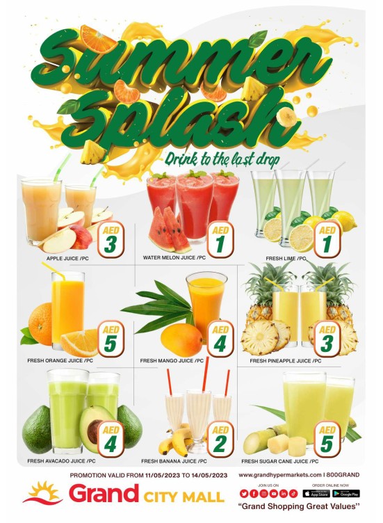 Summer Deals - Grand City Mall