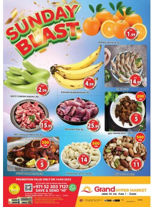 Sunday Blast - Grand Hypermarket Jebel Ali