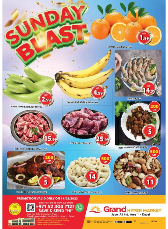Sunday Blast - Grand Hypermarket Jebel Ali