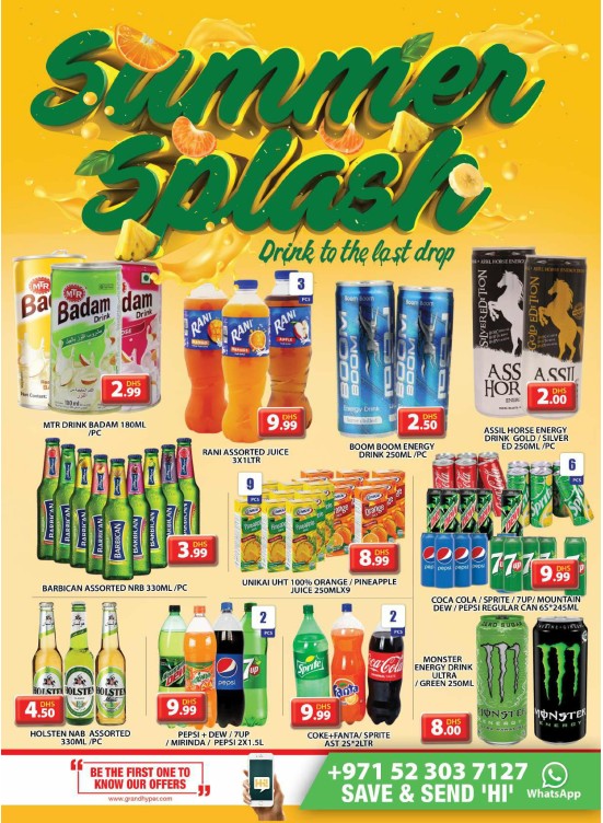 Summer Deals - Grand Hypermarket Jebel Ali