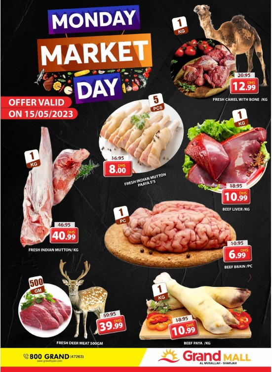 Meat Monday - Grand Mall Sharjah