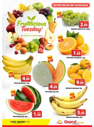 Fruitilicious Tuesday - Grand Hyper Al Khail Mall