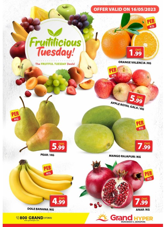 Fruitilicious Tuesday - Grand Hyper Muhaisnah