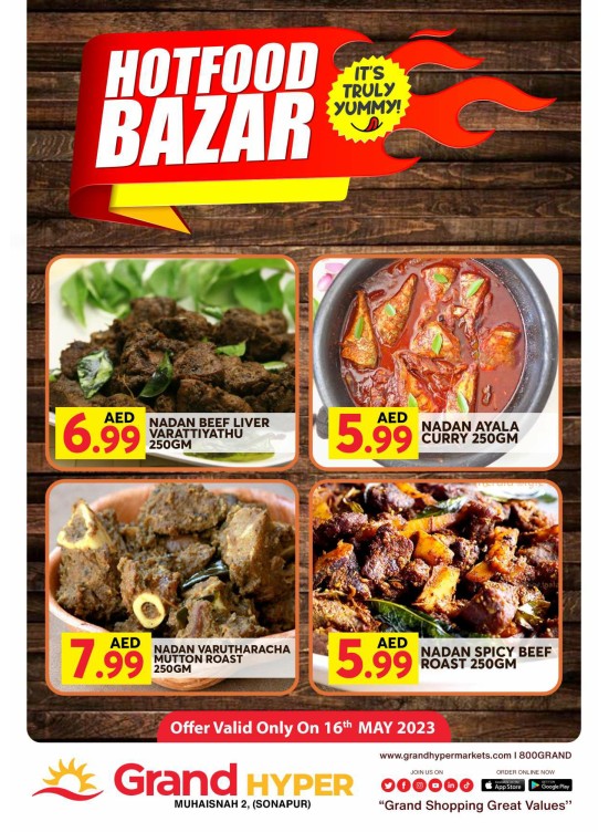 Hot Food Bazar - Grand Hyper Muhaisnah