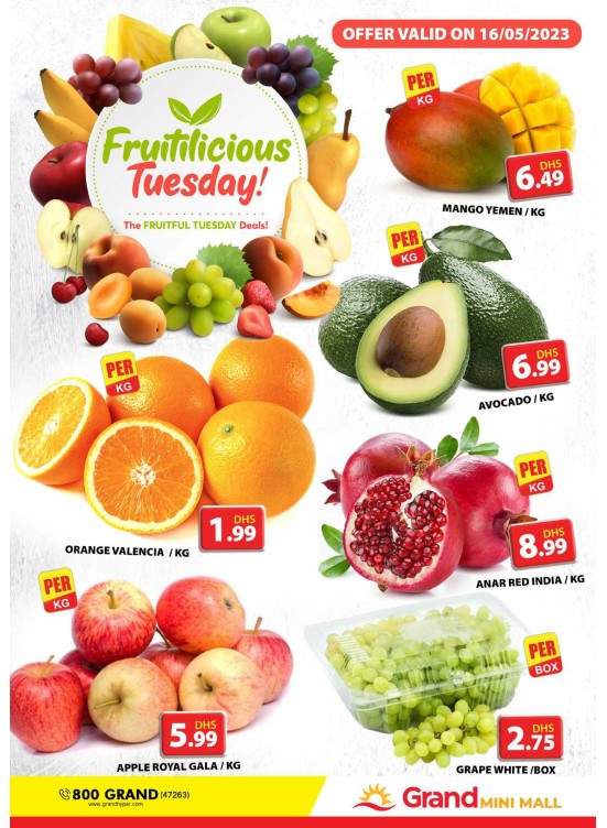 Fruitilicious Tuesday - Grand Mini Mall