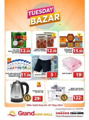 Tuesday Bazar - Grand Mini Mall