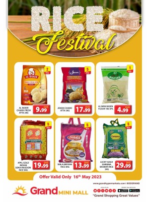 Rice Festival - Grand Mini Mall