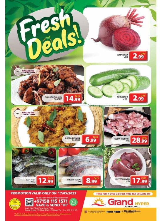 Fresh Deals - Grand Hyper Al Khail Mall