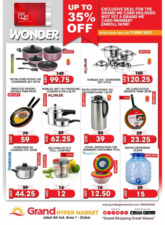 Wonder Deals - Grand Hypermarket Jebel Ali