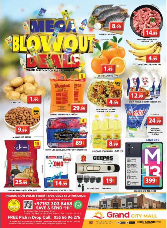 Weekend Deals - Grand City Mall