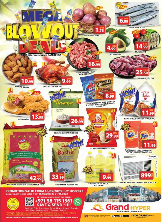 Weekend Deals - Grand Hyper Muhaisnah
