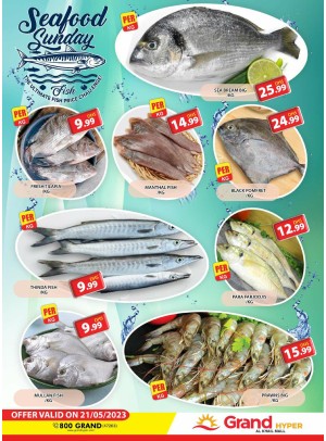 Seafood Sunday - Grand Hyper Al Khail Mall